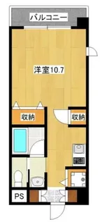 ディアグランデ難波東【8階】の間取り