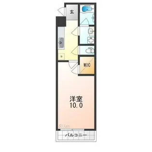 クレイン【1階】の間取り