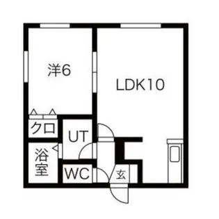 北海道札幌市手稲区稲穂二条7丁目【アパート】の間取り