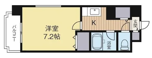 パインストン今泉【301号室】の間取り