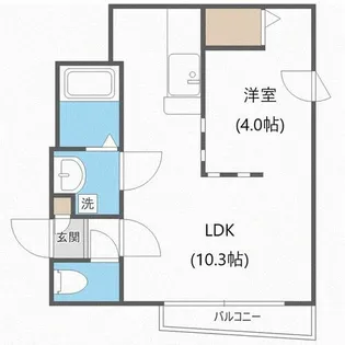 ティアラ4・3【2階】の間取り