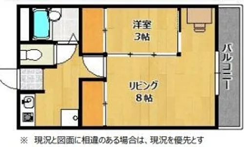 ラフェスタ加東【3階】の間取り
