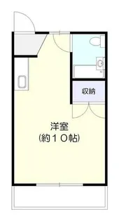 ヴィーヴル藤の森【6G号室】の間取り