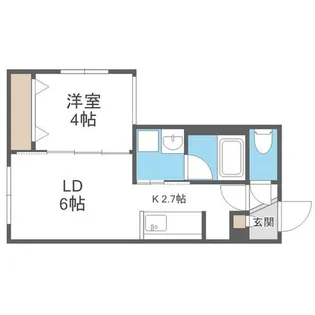 precious MISONO【102号室】の間取り