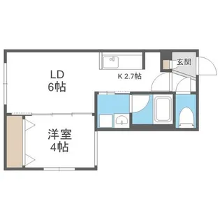 precious MISONO【203号室】の間取り