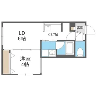 precious MISONO【103号室】の間取り