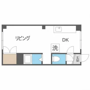 北海道札幌市豊平区平岸三条10丁目【アパート】の間取り