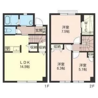 T&A-2【1階】の間取り