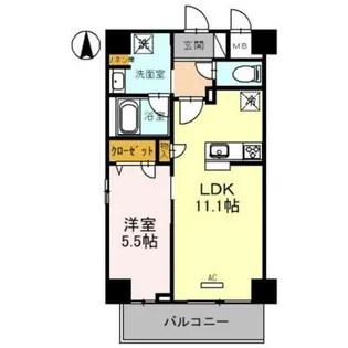 大阪府大阪市平野区平野上町2丁目【マンション】の間取り