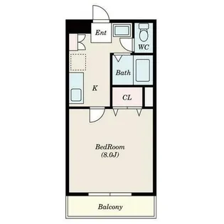 WEST【3階】の間取り