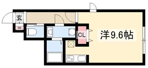 Branche上前津【301号室】の間取り