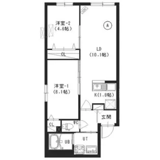 KRG澄川【4階】の間取り