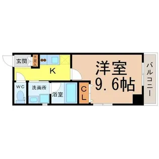 第15フクマルビル【11階】の間取り