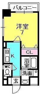 プライマル西宮夙川【902号室】の間取り