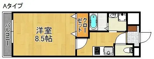 ベル・ローズ【2階】の間取り