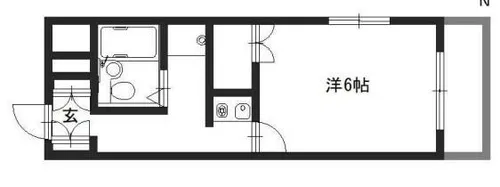 レジデンス姫路WEST(旧.プロスパー神田町)【3階】の間取り