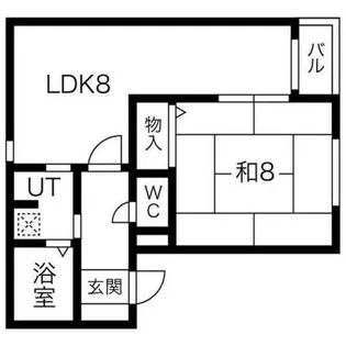 エスペレール【2階】の間取り