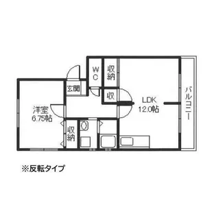 エクレールM【1階】の間取り