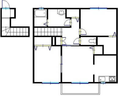 アドラブール夢【2階】の間取り
