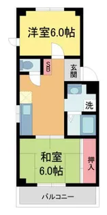 プチ・シェ・モア【102号室】の間取り