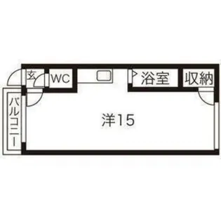 カサデューク平岸53.55.56【56-302号室】の間取り