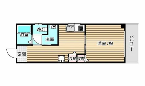 さくらハイツ【3階】の間取り