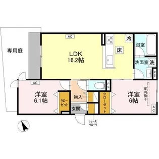 大阪府吹田市新芦屋上【アパート】の間取り
