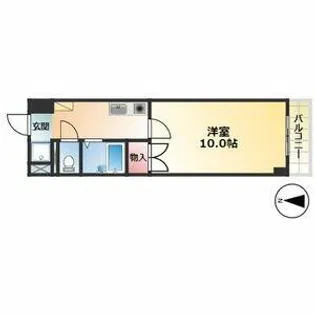グランドハイツ豊山Ⅰ【2階】の間取り