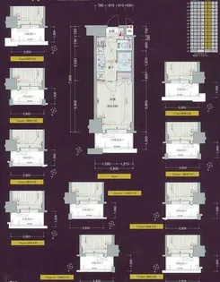 プレサンス名古屋STATIONアライブ【10階】の間取り