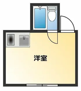 ハイムアサヒ【4階】の間取り