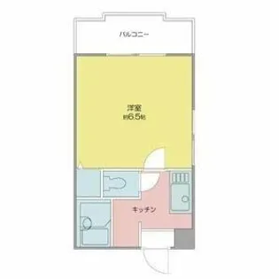 サンライズ入場【3階】の間取り