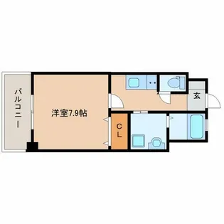 内山神岳ビル【205号室】の間取り