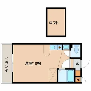 オリエンタル朝日ヶ丘【408号室】の間取り