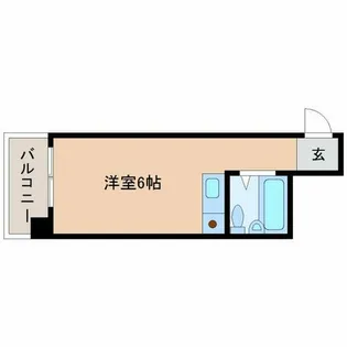 ヤングハイツクロノス【501号室】の間取り