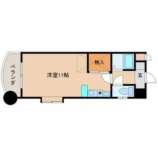 けやき通り内山【704号室】の間取り