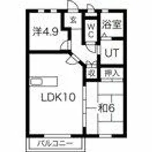 MIRADOR【2階】の間取り