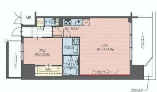 プレジオ新大阪EURO【3階】の間取り