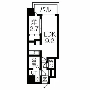 ミラージュパレス都島本通【4階】の間取り