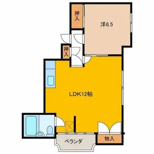 シャンポール南陽【2階】の間取り