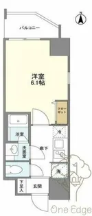 オルフェア北梅田【4階】の間取り