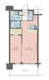 プレジオ三国ASIAN【10階】の間取り
