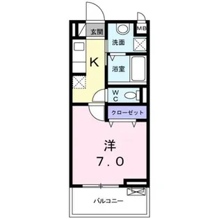 ハーバルハウス【3階】の間取り