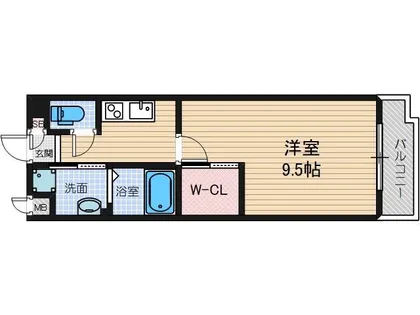 カーサ ベルデ【3階】の間取り