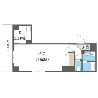 I-FRONT NAEBO【6階】の間取り