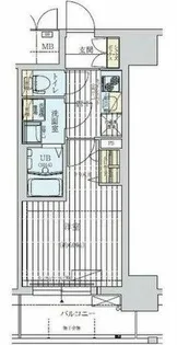 ワールドアイ大阪WestGate【9階】の間取り