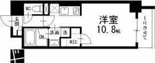 エスフィオーレ【6階】の間取り