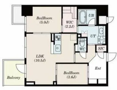S-RESIDENCE福島diverse【2階】の間取り