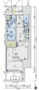 アクアラフォレ豊中【6階】の間取り