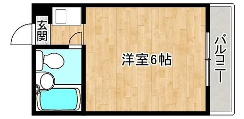 大阪府大阪市生野区新今里5丁目【マンション】の間取り