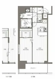 La Douceur天満【2階】の間取り
